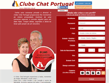Tablet Screenshot of clubechat.com.pt